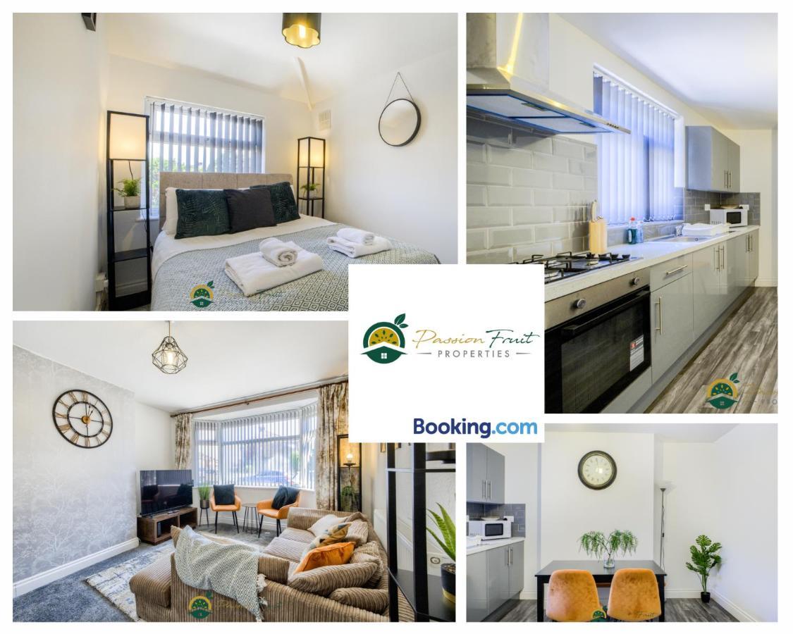 3 Bedroom Coventry House By Passionfruitproperties With Free Wi-Fi, Large Garden And Driveway - 52Nrc Ngoại thất bức ảnh